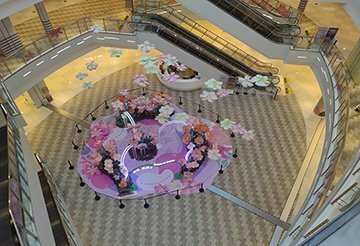 商場(chǎng)美陳布置